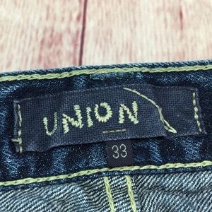 ➡️UNION Straight Leg Denim Jean Size 33